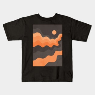 Beach At Night Kids T-Shirt